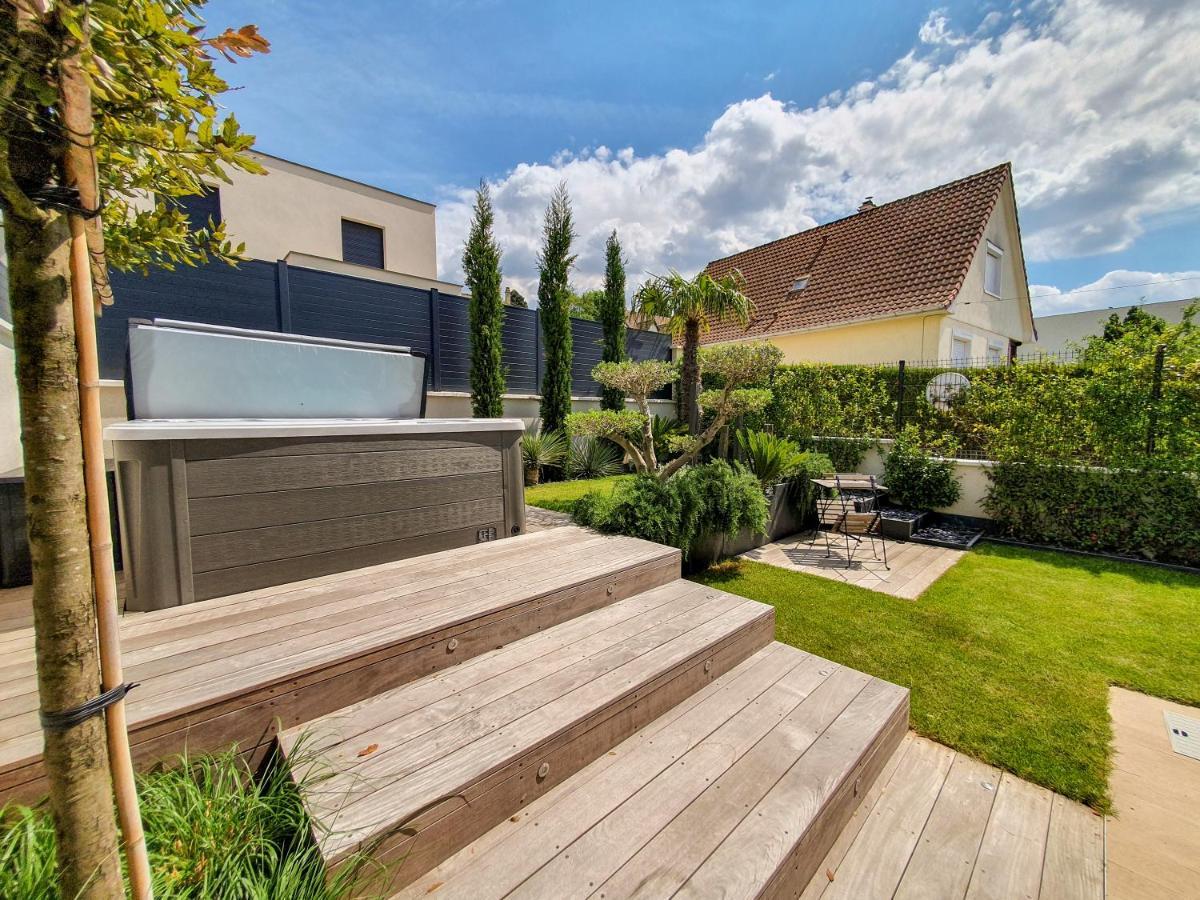 Exigehome - Chambre D'Hote Avec Jacuzzi Et Jardin Paysage, Partage Оржевал Екстериор снимка